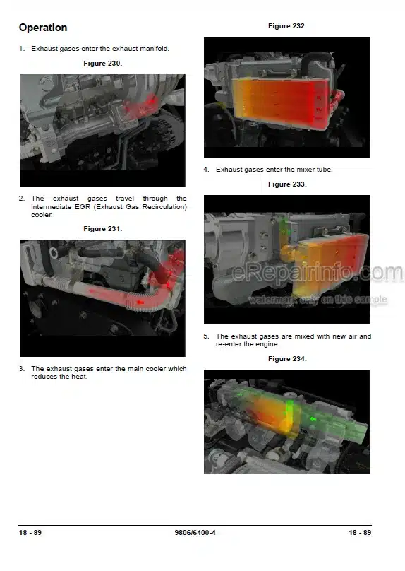 Photo 6 - JCB T4F444 T4I444 T4I448 Service Manual 4 Cyl Engine