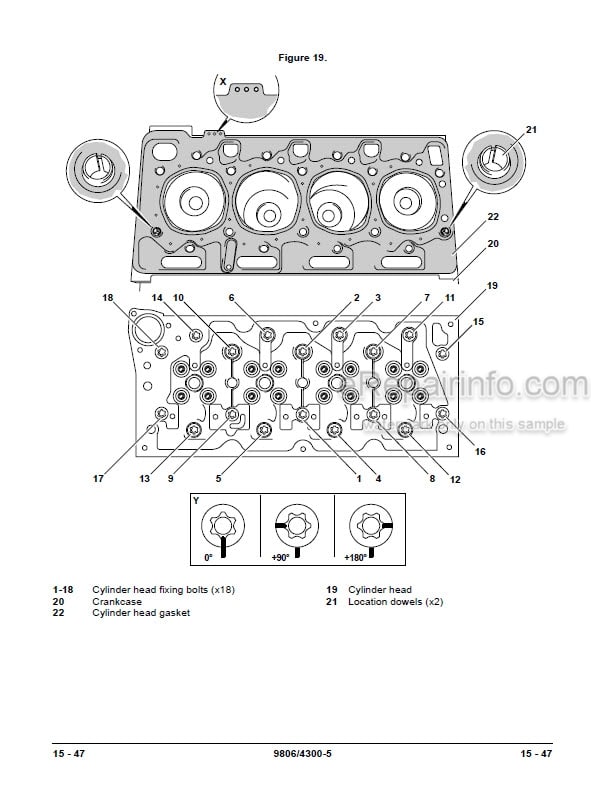 Photo 5 - JCB T4F444 T4I444 T4I448 Service Manual 4 Cyl Engine
