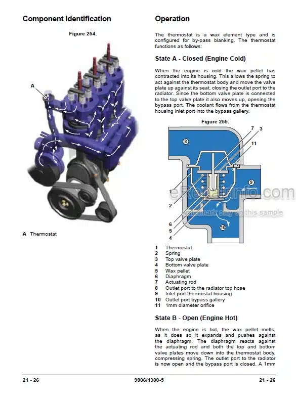 Photo 5 - JCB T4F444 T4I444 T4I448 Service Manual 4 Cyl Engine