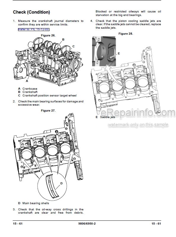 Photo 3 - JCB T4F 3.0 Service Manual Elec 4 Cyl Engine