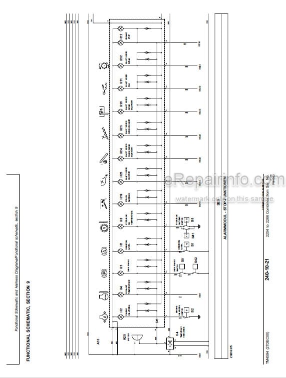 Photo 6 - John Deere 2254 2256 2258 2264 2266 Technical Repair Operation And Test Manual Combine TM4594