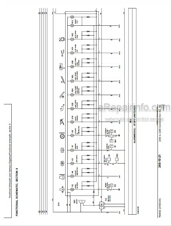 Photo 6 - John Deere 2254 2256 2258 2264 2266 Technical Repair Operation And Test Manual Combine TM4594