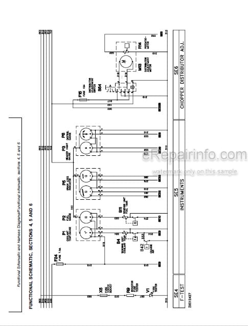 Photo 6 - John Deere 2254 2256 2258 2264 2266 Standard Hillmaster Technical Repair Operation And Test Manual Combine TM4544