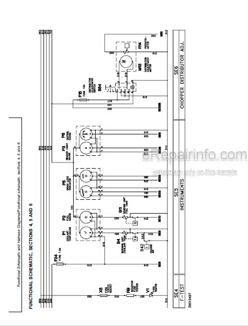 Photo 6 - John Deere 2254 2256 2258 2264 2266 Standard Hillmaster Technical Repair Operation And Test Manual Combine TM4544