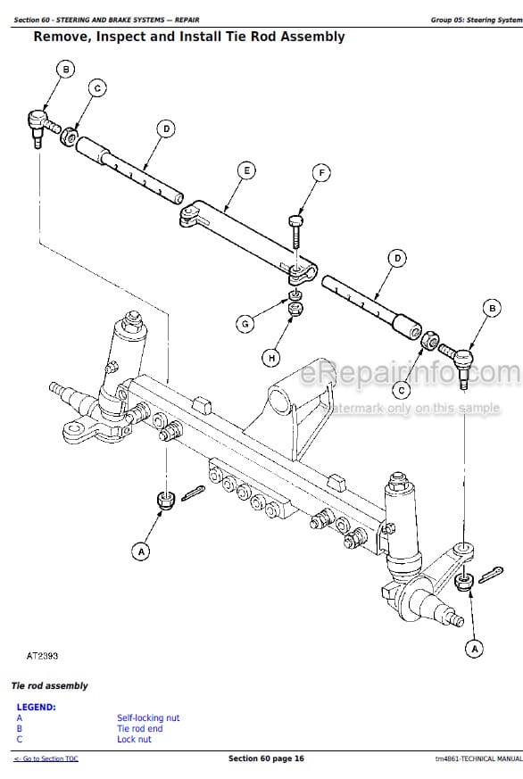Photo 3 - John Deere 5215F 5215V 5315F 5315V 5515F 5515V 5615F 5615V Technical Repair And Diagnostic Manual Tractor TM4861