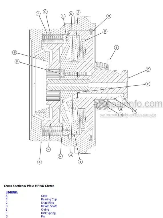 Photo 3 - John Deere 7210R 7230R 7250R 7270R 7290R 7310R Repair Manual Tractor TM118919