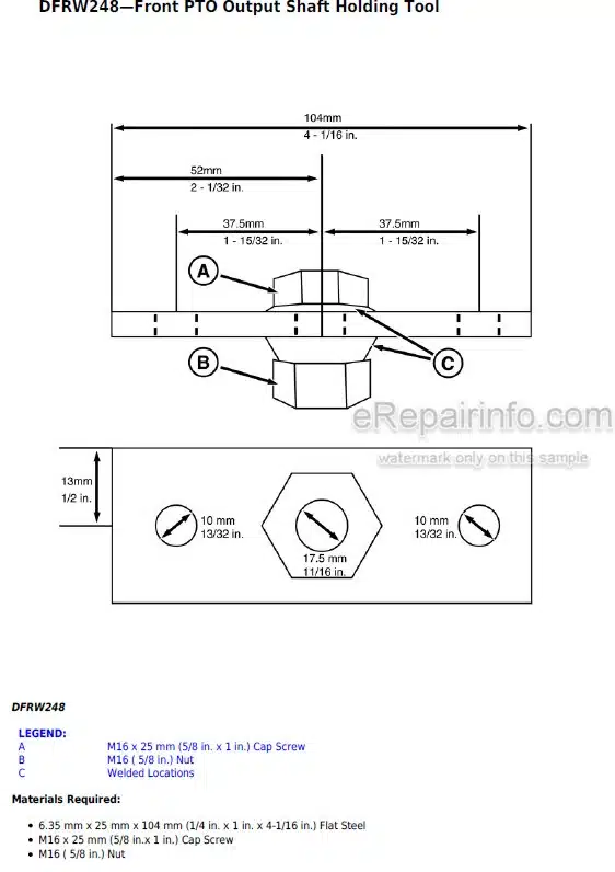 Photo 6 - John Deere 7210R 7230R 7250R 7270R 7290R 7310R Repair Manual Tractor TM118919