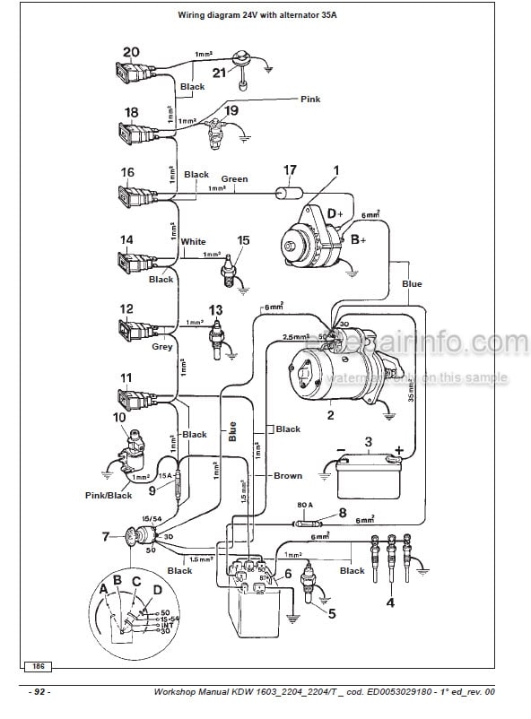 Photo 4 - Kohler KDW1603 KDW2204 KDW2204T Workshop Manual Engine