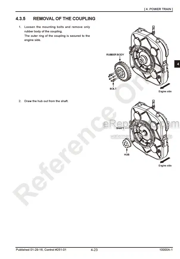 Photo 11 - Manitowoc 10000A-1 Service And Maintenance Manual Crane