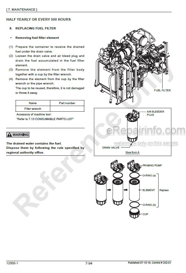 Photo 1 - Manitowoc 12000-1 Operators Manual Crane 1200Ref