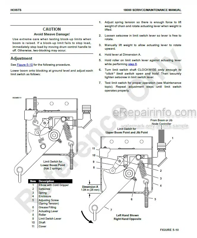 Photo 3 - Manitowoc 18000 Service And Maintenance Manual Crane