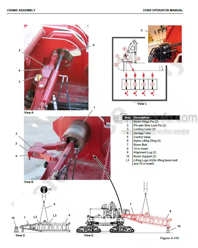 Photo 7 - Manitowoc 31000 Operators Manual Crane