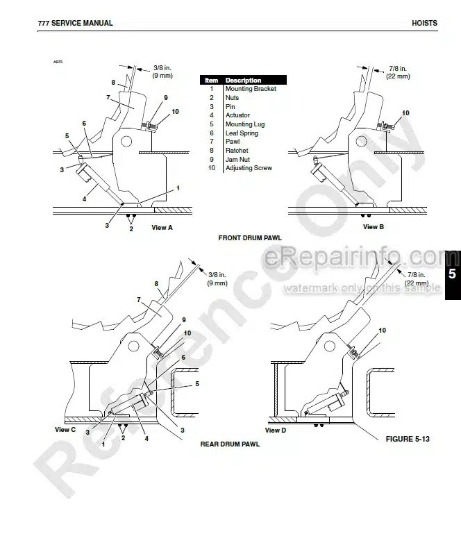 Photo 5 - Manitowoc 777 Service And Maintenance Manual Crane