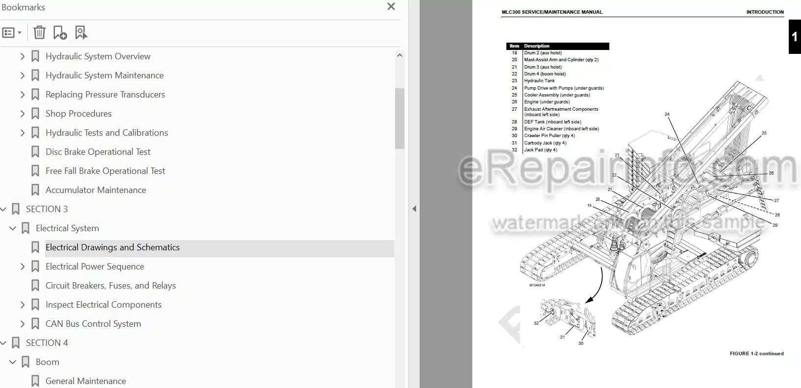 Photo 4 - Manitowoc MLC300 FPC Service And Maintenance Manual Crane