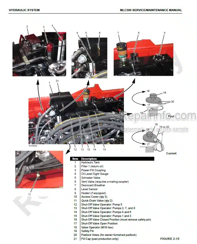 Photo 9 - Manitowoc MLC300 FPC Service And Maintenance Manual Crane