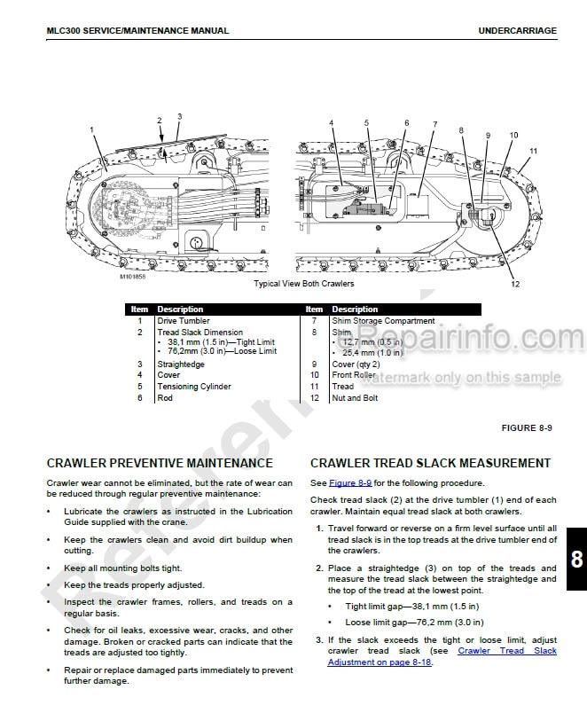 Photo 5 - Manitowoc MLC300 FPC Service And Maintenance Manual Crane