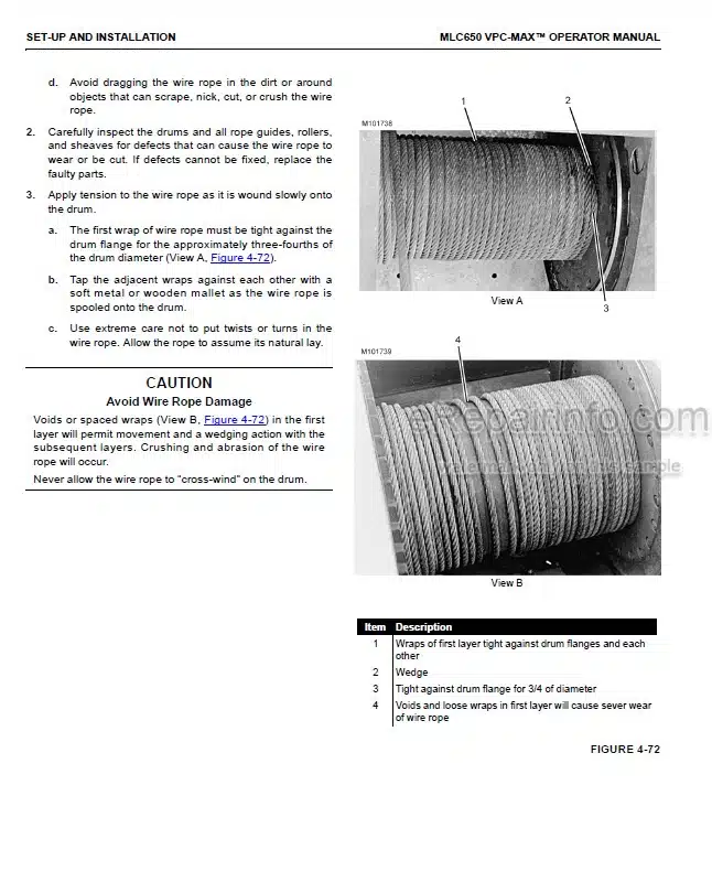 Photo 12 - Manitowoc MLC650 Operators Manual Crane VPC-MAX