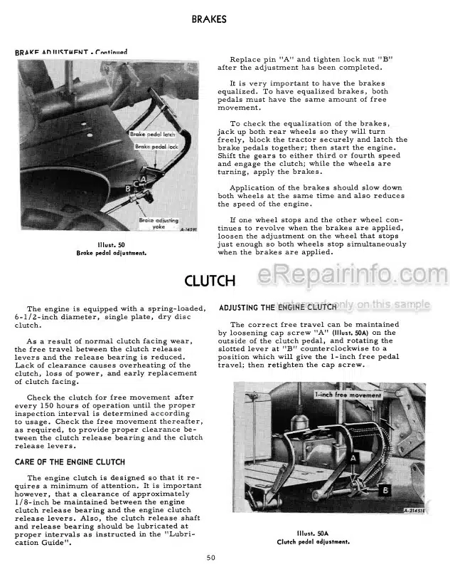 Photo 6 - McCormick International Cub Lo-Boy 140 240 340 Preventive Maintenance Manual Tractor