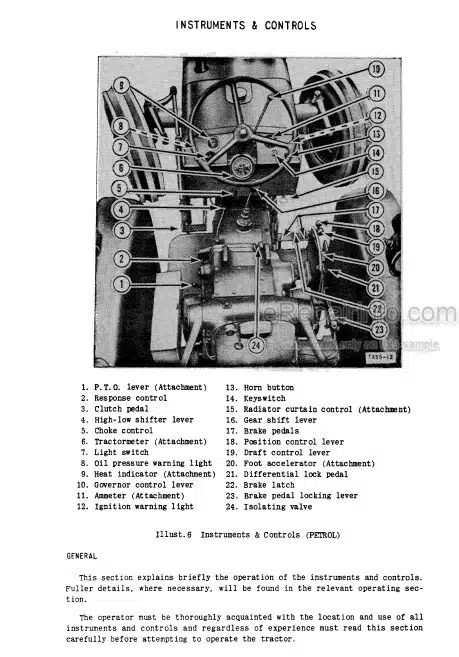 Photo 12 - McCormick International B275 Operators Manual Tractor