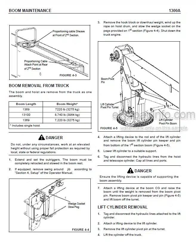 Photo 8 - National Crane 1300A Service And Maintenance Manual Crane