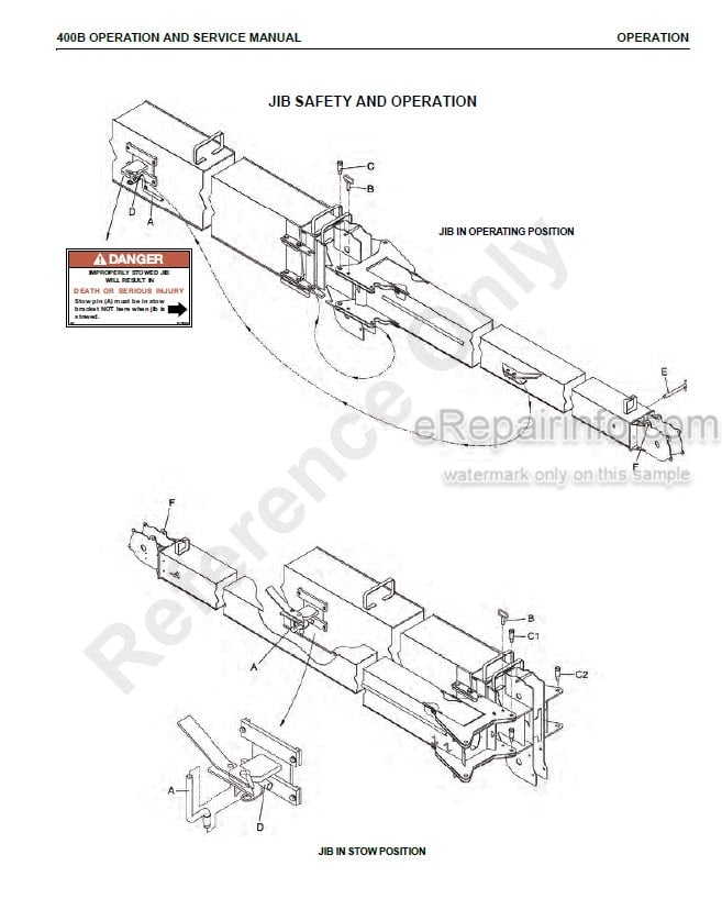 Photo 3 - National Crane 400B Supplement And Operators Service Manual