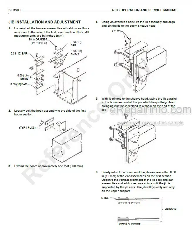 Photo 11 - National Crane 400B Supplement And Operators Service Manual