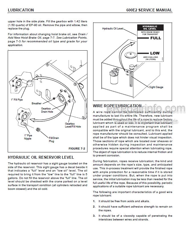 Photo 10 - National Crane 600E-2 Service Manual Crane