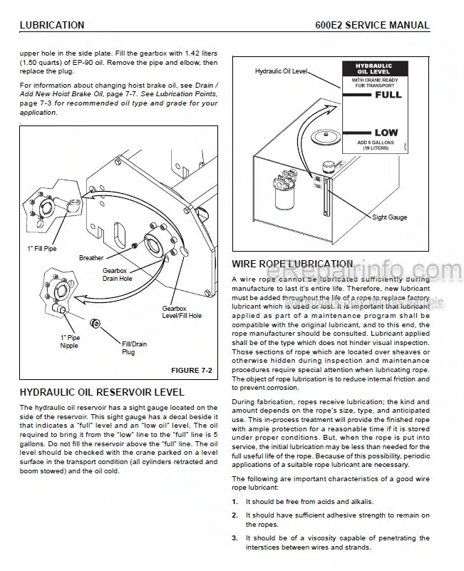 Photo 7 - National Crane 1300A Service And Maintenance Manual Crane