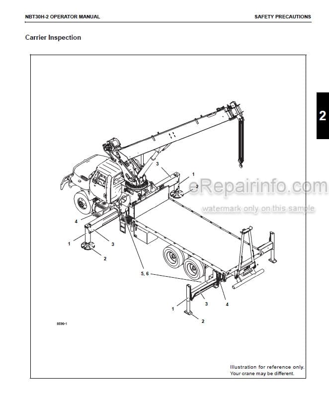 Photo 11 - National Crane NBT30H-2 Operators Manual Crane