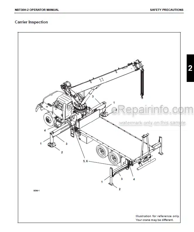 Photo 10 - National Crane NBT30H-2 Operators Manual Crane