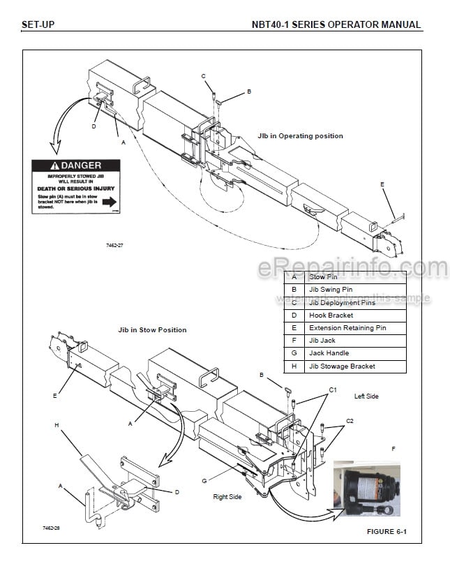 Photo 12 - National Crane NBT40-1 Operators Manual Crane