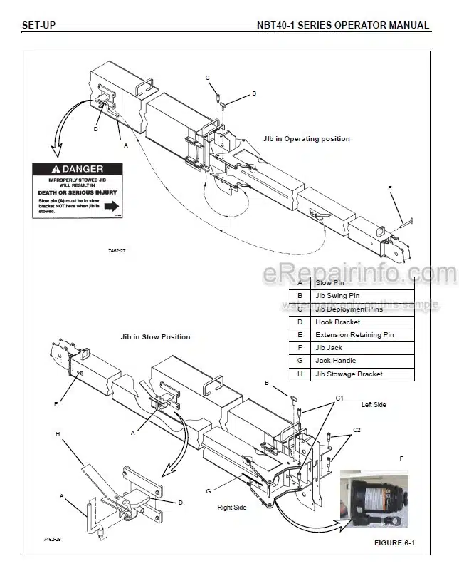 Photo 9 - National Crane NBT40-1 Operators Manual Crane