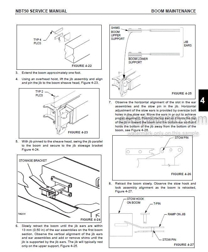 Photo 13 - National Crane NBT50 Service Manual Crane