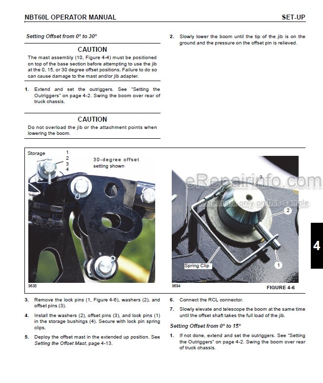 Photo 9 - National Crane NBT60L Operators Manual Crane