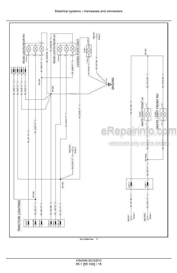 Photo 5 - New Holland 125 Combi Service Manual Round Baler
