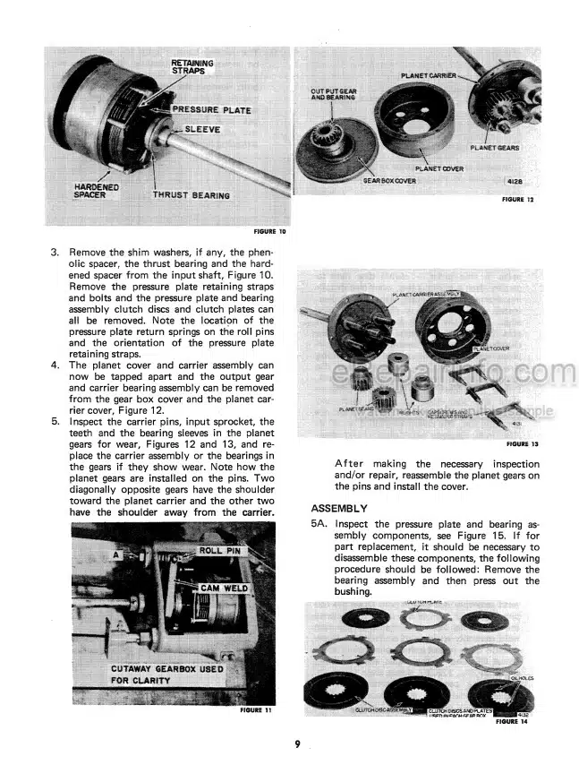 Photo 3 - New Holland 1469 Service Manual Haybine Mower Conditioner