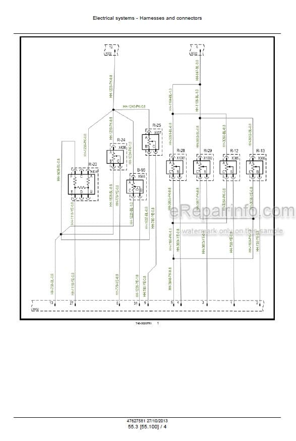 Photo 5 - New Holland 740CF Super Flex Service Manual Auger Header