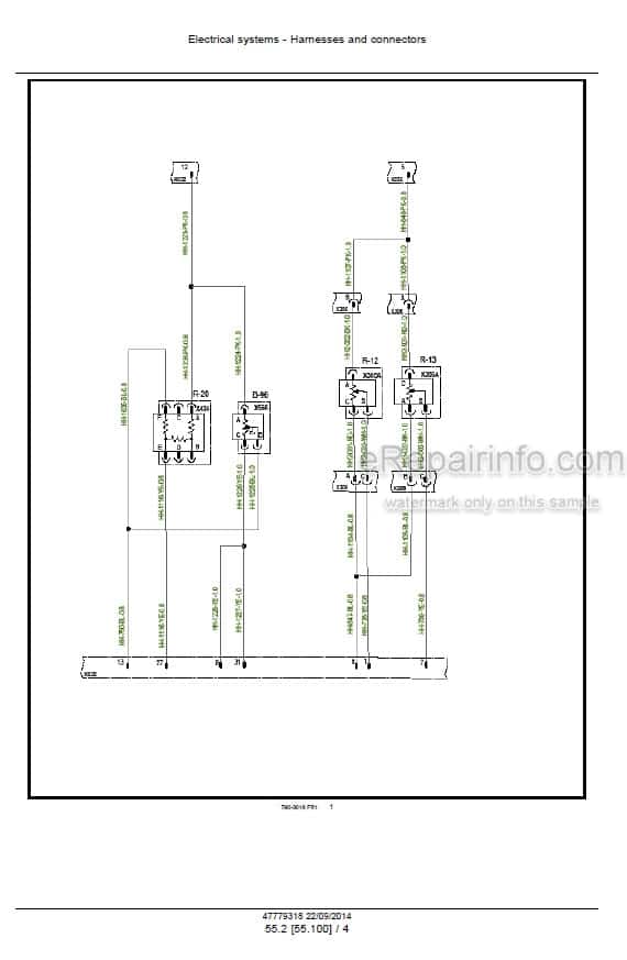 Photo 5 - New Holland 790CP Service Manual Pick-Up Header