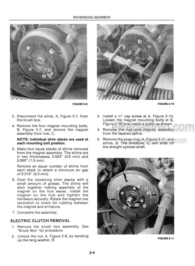 Photo 5 - New Holland 880 Service Manual Harvester