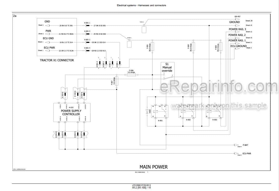 Photo 5 - New Holland BigBaler 870 890 1270 1290 330 340 Service Manual Square Baler