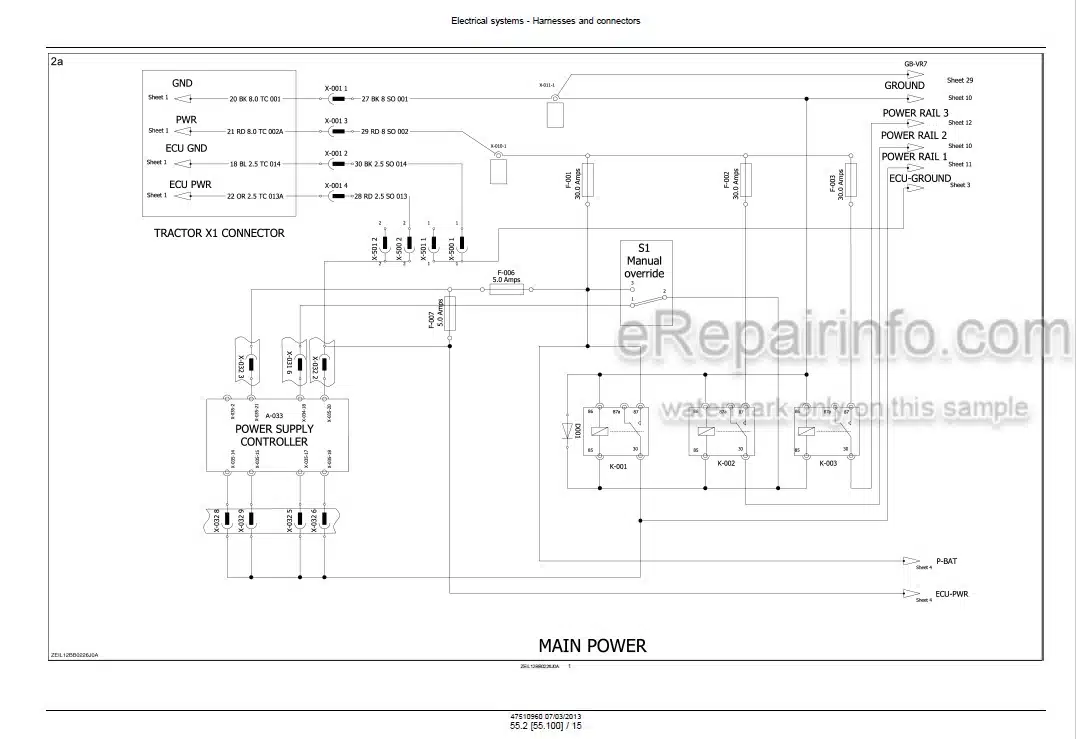 Photo 5 - New Holland BigBaler 870 890 1270 1290 330 340 Service Manual Square Baler