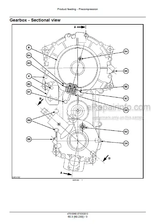 Photo 4 - New Holland BigBaler 870 890 1270 1290 330 340 Service Manual Square Baler