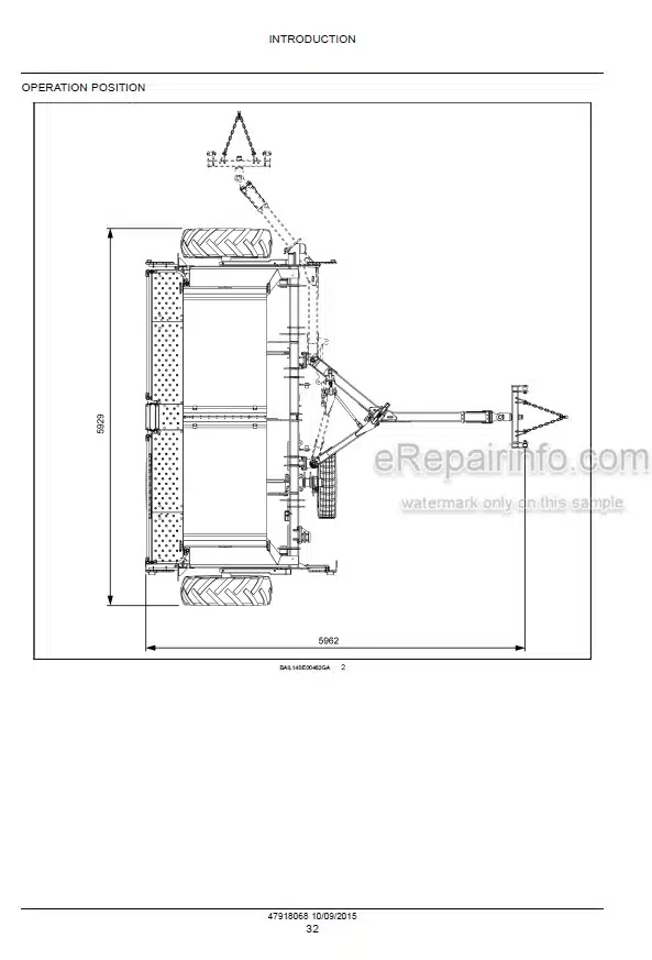 Photo 3 - New Holland PS2045 Service Manual Pneumatic Seeder