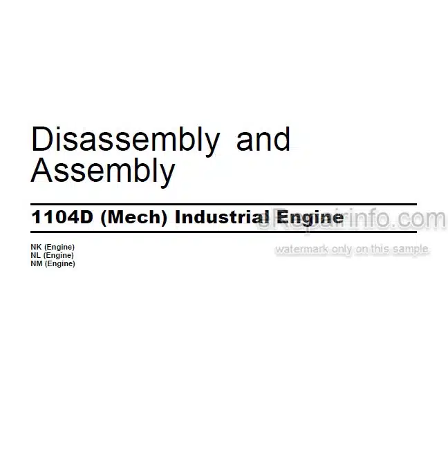 Photo 4 - Perkins 1104 Mech Disassembly And Assembly Industrial Engine