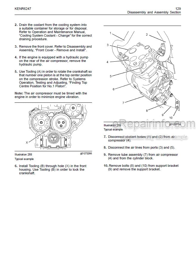 Photo 5 - Perkins 1104 Mech Disassembly And Assembly Industrial Engine