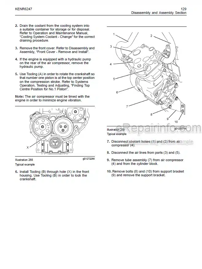Photo 5 - Perkins 1104 Mech Disassembly And Assembly Industrial Engine