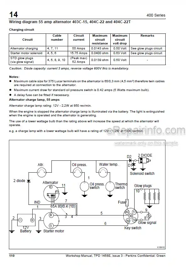 Photo 5 - Perkins 400 Series Workshop Manual Engine