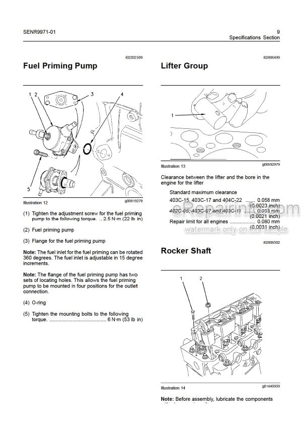 Photo 9 - Perkins 400 Specifications Industrial Engine