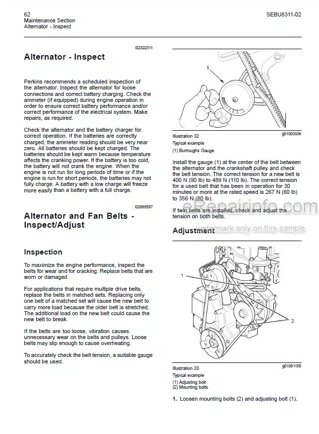 Photo 9 - Perkins 402D 403D 404D Operation And Maintenance Manual Industrial Engine