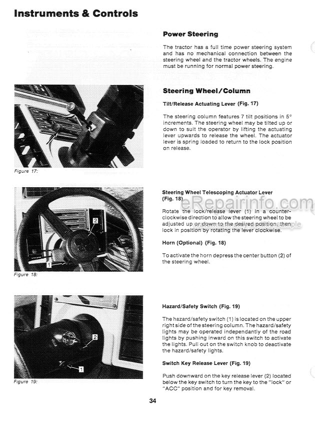 Photo 1 - Steiger 1000 Powershift Bearcat Cougar Operators Manual Tractor